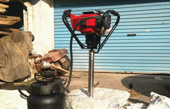 绍尔背包钻机江西成功交付 绍尔背包钻机江西成功交付