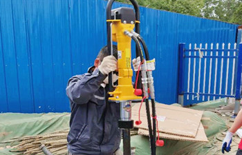 HPD土壤采样钻在北京成功交付 HPD土壤采样钻在北京成功交付