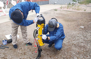 液压犀牛取土钻机完成交付 液压犀牛取土钻机完成交付