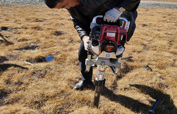 犀牛S1取土钻机高海拔完成交付 犀牛S1取土钻机高海拔完成交付