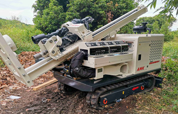 TEC-15液压直推钻机完成培训 TEC-15液压直推钻机完成培训