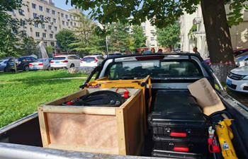 犀牛钻机完成交付工作 犀牛钻机完成交付工作