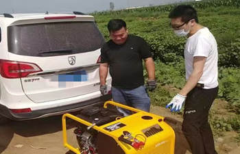 犀牛液压取土钻机国庆假期前完成交付 犀牛液压取土钻机国庆假期前完成交付