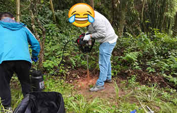 绍尔背包钻机交付培训 绍尔背包钻机交付培训