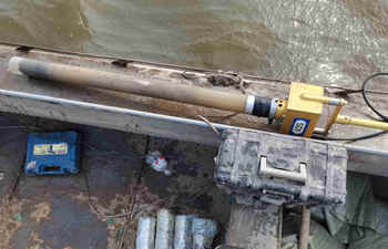 SDImini沉积物取样钻机交付使用 SDImini沉积物取样钻机交付使用