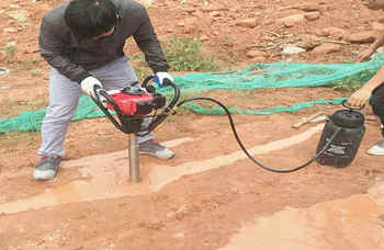 关于绍尔背包岩芯钻机的技术培训 关于绍尔背包岩芯钻机的技术培训