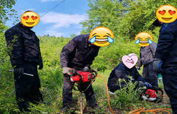 绍尔背包岩心钻机交付培训 绍尔背包岩心钻机交付培训