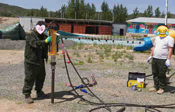 液压取土钻机交付记录 液压取土钻机交付记录