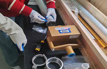 电动底泥钻机浅水型完成交付工作